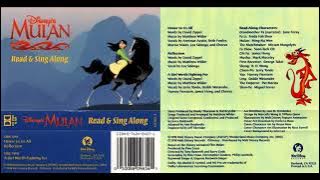 Disney's Mulan Read & Sing Along (1998) Book on Cassette