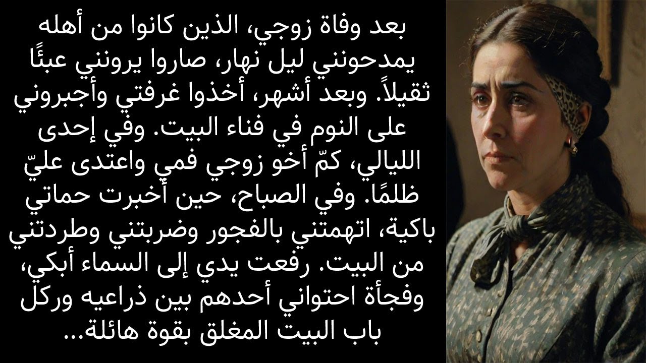 طردتني حماتي من البيت    لكن ما حدث عند الباب صَدمني!