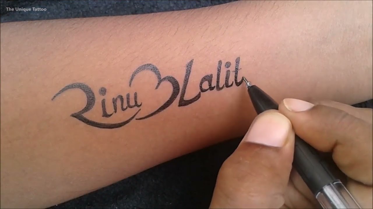 Aggregate more than 71 lalita name tattoo designs latest  thtantai2