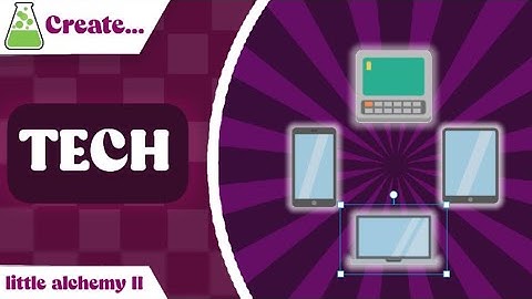 How to make a tech in little alchemy 2 | that alchemist