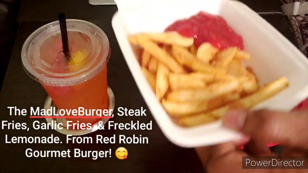 Red Robin Gourmet BurgersThe Mad Love Burger California Chicken