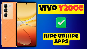 Hide Unhide Apps Vivo Y200e || How to add privacy permissions On apps || Apps settings