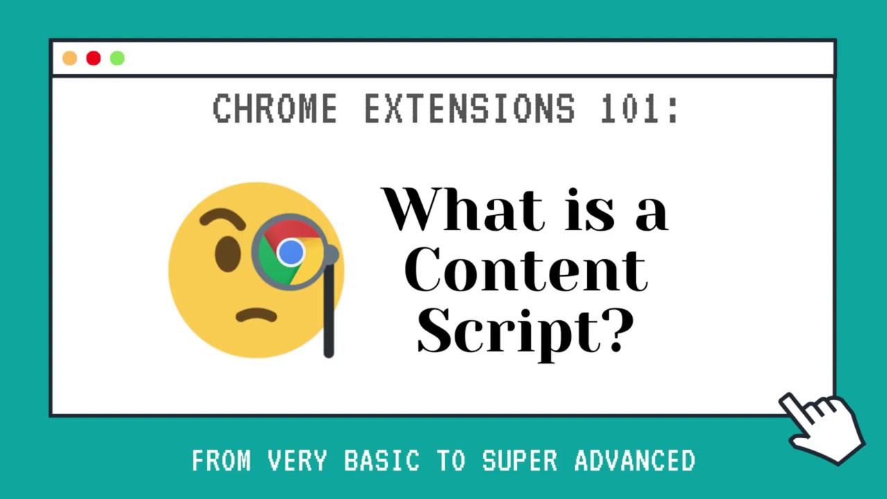 Chrome Extension Tutorial: Content Scripts EXPLAINED