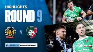 Exeter v Leicester - HIGHLIGHTS | Slade Puts on a Show at Sandy Park | Gallagher Premiership 2023/24