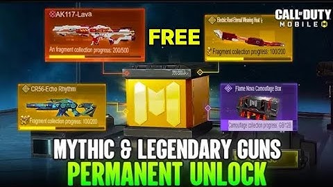 Ultimate Guide: Free Mythic AK117 & Legendary gun in CODM 2025 COD MOBILE
