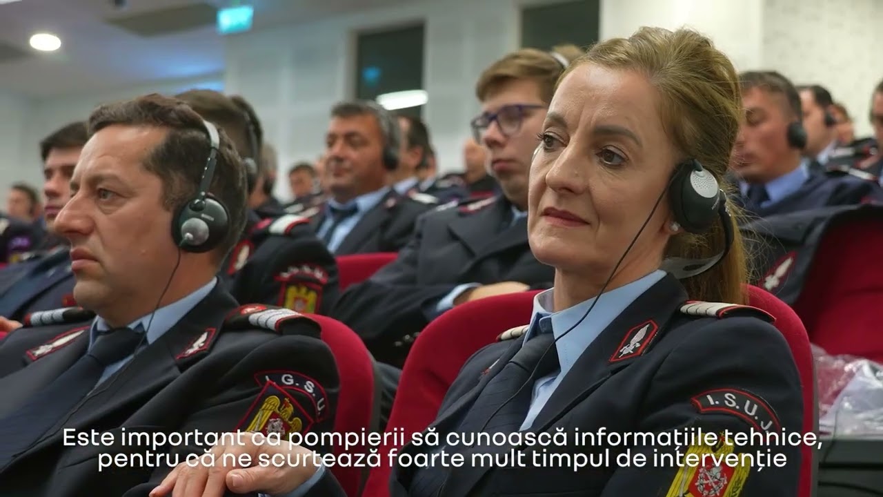 Training dedicat pompierilor pe tema intervențiilor rutiere asupra vehiculelor de ultimă generație