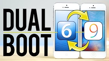 Dual Boot iOS 6 & iOS 9 on an iPhone!