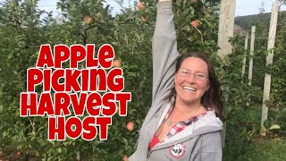 Harvest hosts in NJ & apple picking ~ S1 E39:  RV Nomads ~ Full Time RV living ~ POA vlog
