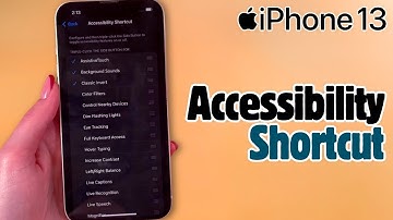 How to Set Up the Accessibility Shortcut on iPhone 13 - Quick Guide!