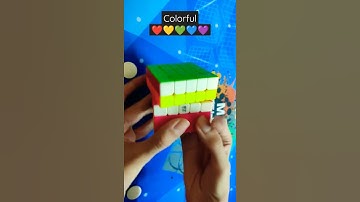 The Most Colourful 🌈 5x5 Rubik