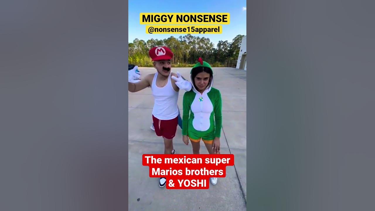 Latina YOSHI AND latino marios! games nintendo fun success 