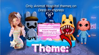 *Animal Hospital Themes* in dress to impress DTI (Roblox)