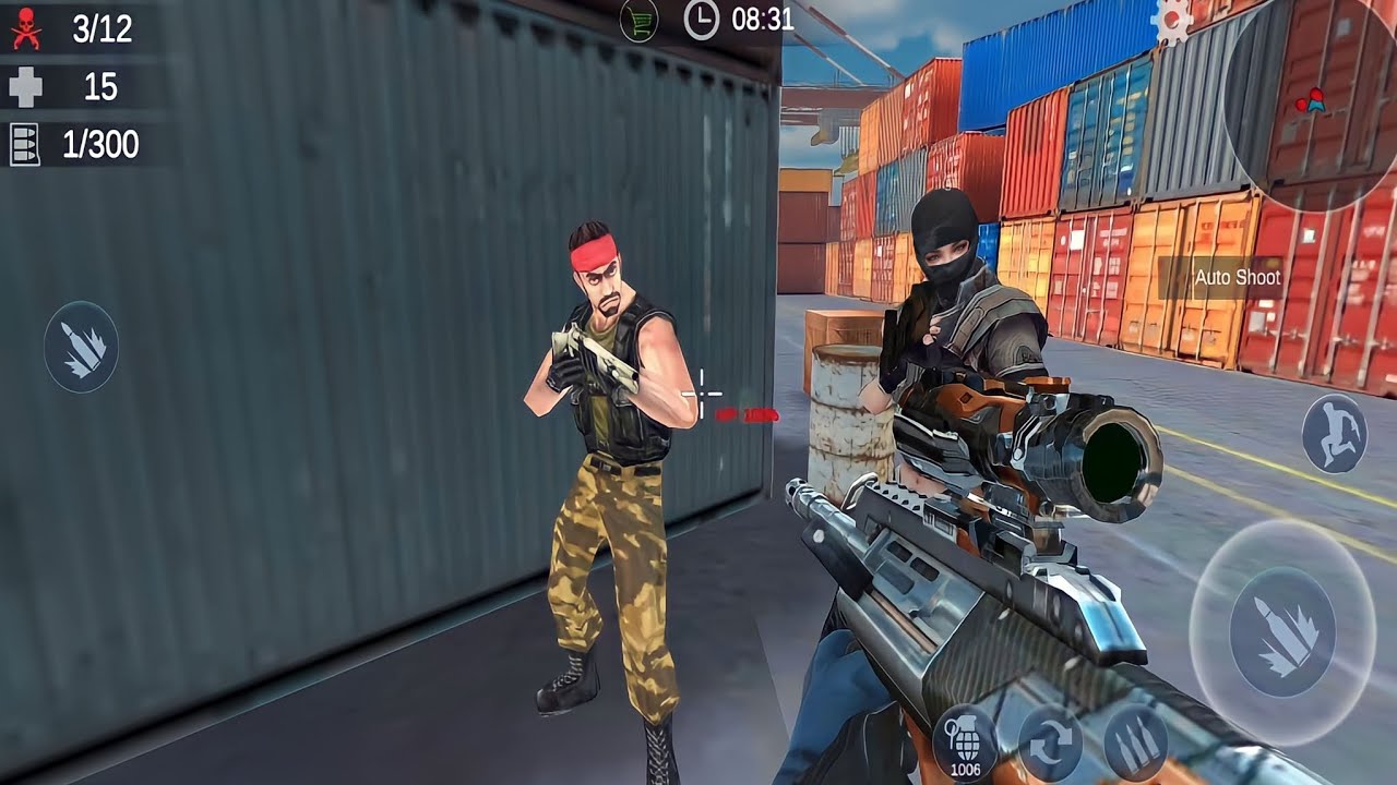 Counter terrorist 3D _ Elite Force _ PvP Gun Strike 3D _ Android Gameplay #4