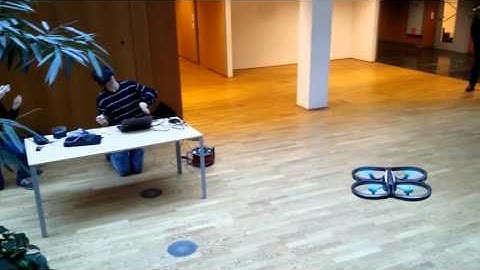 Parrot AR.Drone control using gestures