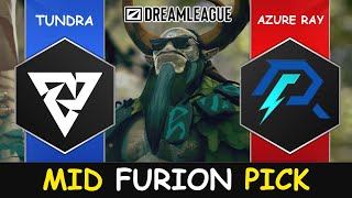 MID FURION PICK - Tundra vs Azure Ray Group Stage Dream League S23 Dota 2