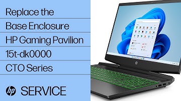 Replace the Base Enclosure | HP Gaming Pavilion 15t-dk0000 CTO Series | HP