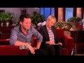 Justin Willman's outfit trick on Ellen