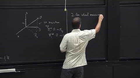 Quantum Theory Lecture 2: Axioms ct