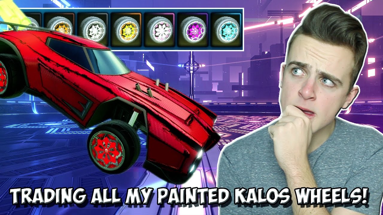 TRADING ALL OF MY PAINTED KALOS WHEELS FOR LOADS OF KEYS! Rocket