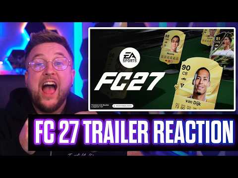 SIEHT ÜBERRAGEND AUS 😍 FC 27 TRAILER REACTIONS 🔥 Tisi Schubech Stream Highlights