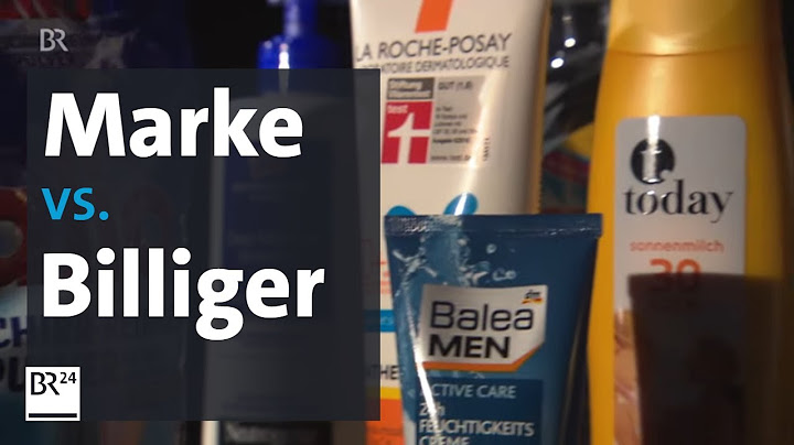 Markenprodukte oder Eigenmarken der Drogerien: Was ist besser? | BR24