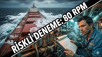 Bu Yaşlı Gemi Yıllardır 80 RPM Görmemişti! (Riskli Deneme ve Sonuç)