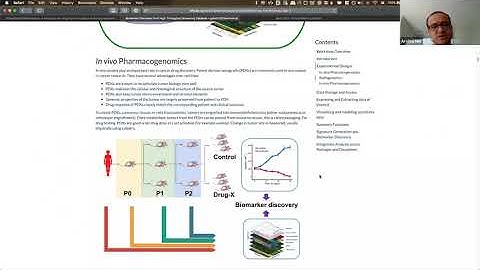 Petr Smirnov et al., A workshop on discovering biomarkers from high throughput response screens