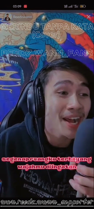 Kapilla - Merindu Tanpa Kata (Cover) By Reedzwann #livecover #livetiktok  #shorts #merindutanpakata