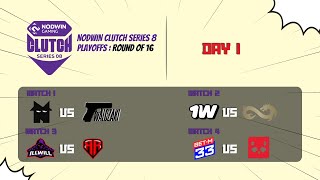 🔴 [LIVE] Bet-M 33 vs Tricked | Playoffs | NODWIN Clutch Series 8 #cs2live