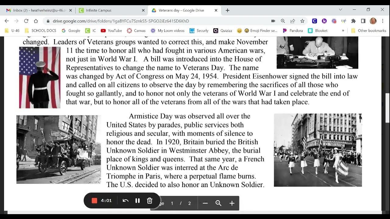 Veterans day 2024 spanish