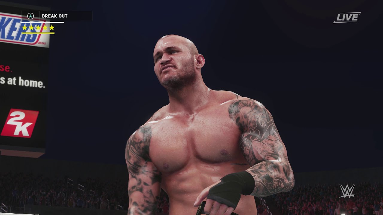 WWE WrestleMania 33: Bray Wyatt vs Randy Orton (WWE 2K18)