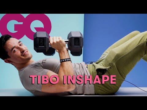 Les 10 Essentiels de Tibo InShape (haltères, shaker de Whey et barres protéinées) | GQ