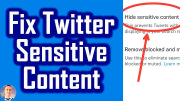 How To Fix Twitter Sensitive Content Settings If Not Working! (NEW)
