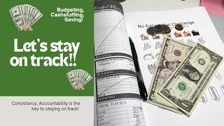 Accountability! Let’s stay on track. @silverandsolo #cashstuffing #savingwithchallenges