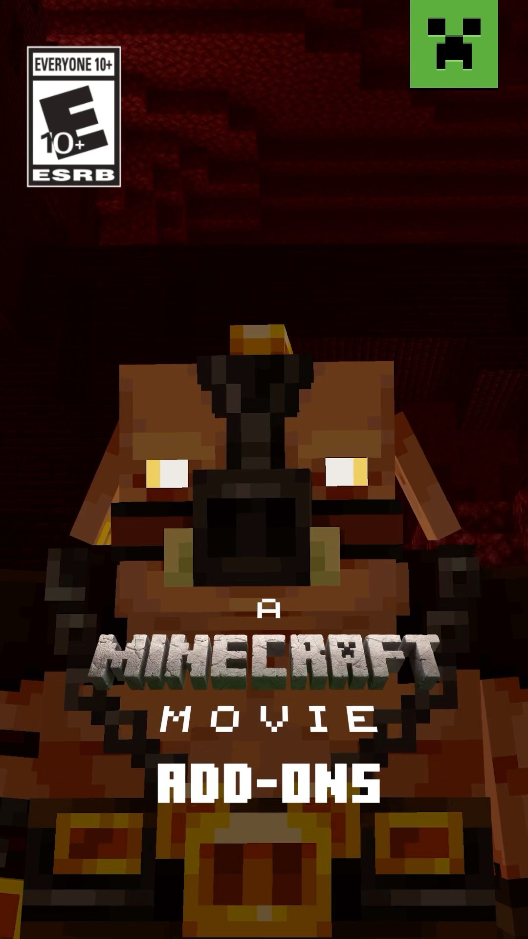 Gear up and fight the Piglins! | A Minecraft Movie: Add-on