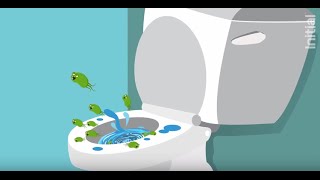 How much germs are there on a toilet seat? | Initial Hygiene Malaysia