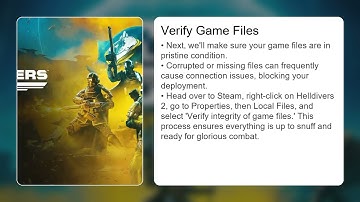 What Is Helldivers 2 Error Code 20001 Fix – Could Not Connect to Servers