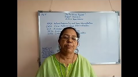 Std X Science l Chapter 10 Space Missions (video 1)