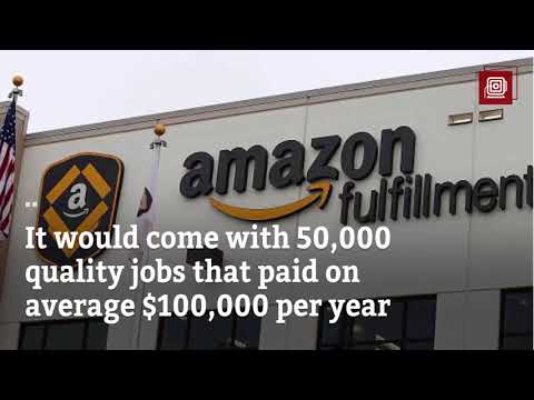 Bidding frenzy starts for Amazon’s massive second headquarters as cities make their pitches
