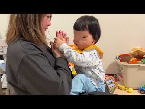 [Members only] Omochi-kun is begging for his mommy's attention for the first time since yesterday...