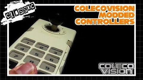Colecovision Modded Controllers/AV modded system