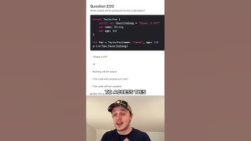 Swift Quiz Question 11 #iosdevelopment #shorts  #ios #swiftui