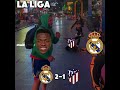REAL MADRİD BEAT ATLETICO MADRİD 3-2 🔥 #laliga