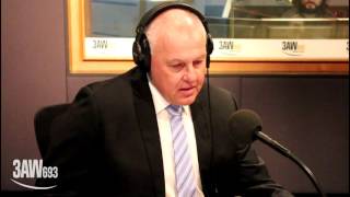 Ron Iddles gets emotional when talking about the personal cost of being in the police force