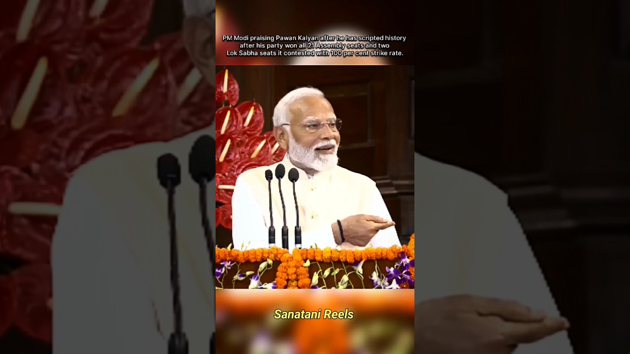 Pawan Kalyan The Real Hero ♥️👑 #shorts #bjp #modi #pawankalyan