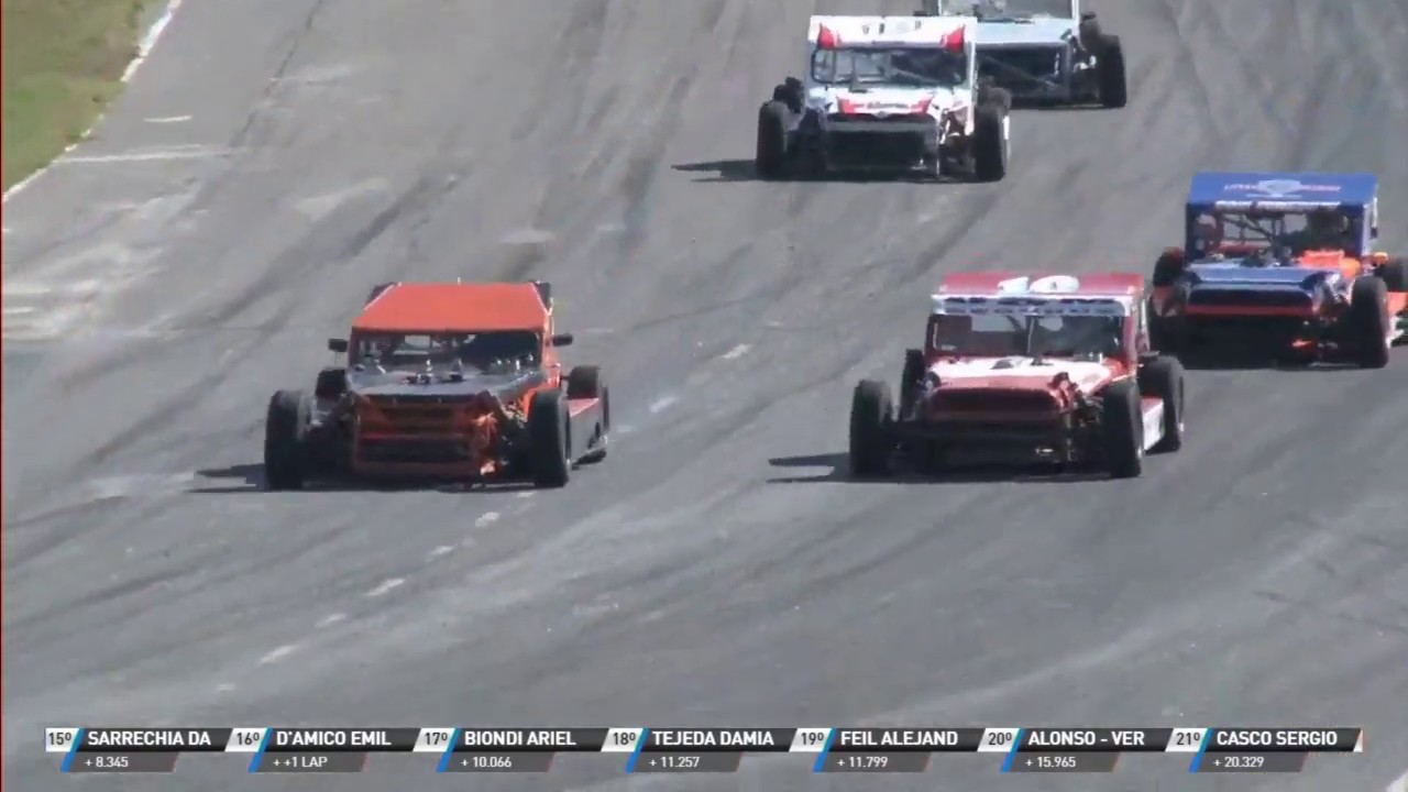 moment js TC Bonaerense (Light) 2018. Final Autódromo Juan y Oscar Gálvez. Last Laps