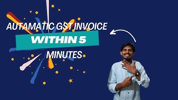 Create Fully Automatic Multi Rate GST Invoice Within 5 minutes (Auto Save Invoice Entries)