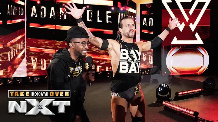 "Wrestle & Flow's" Josiah Williams raps Adam Cole to the ring: NXT TakeOver: XXV - DayDayNews
