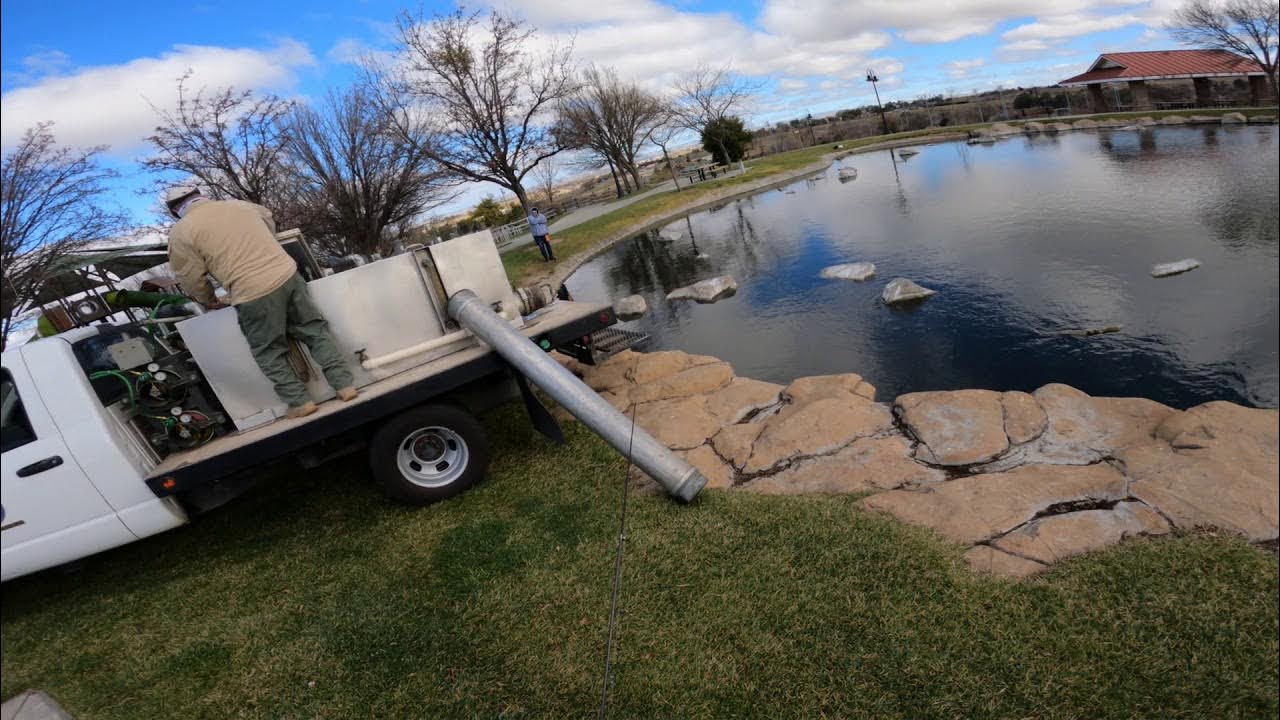 Barney Schwartz Park Trout Stocking DFG & Fishing Fresno To Paso