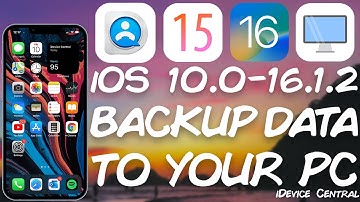 How To Backup & Transfer iOS 16 & iPadOS Data / Photos To PC Without Any Quality Loss